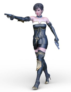 3D cg işleme kahraman 