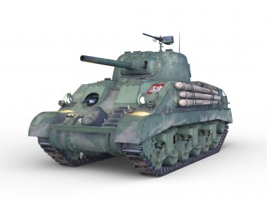 Tank 3d cg işleme