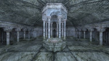 Yeraltı 3d CG render