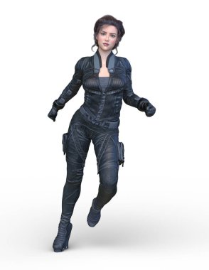 3D cg işleme kahraman 