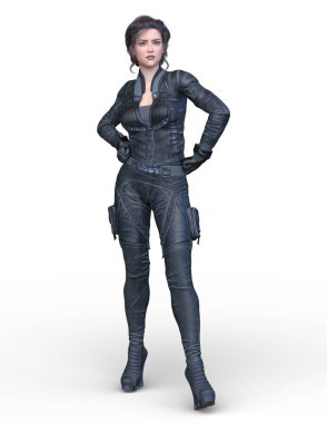 3D cg işleme kahraman 