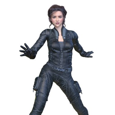 3D cg işleme kahraman 