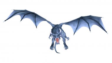 Uçan Ejderha 3D cg render