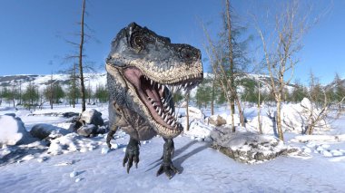 Dinozorlar 3D cg render