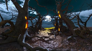 Cadılar Bayramı 3d Cg render