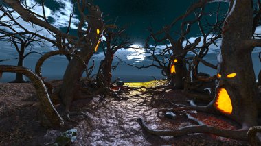 Cadılar Bayramı 3d Cg render