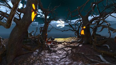 Cadılar Bayramı 3d Cg render