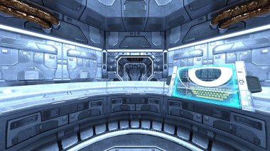 teknoloji alanı 3D CG render