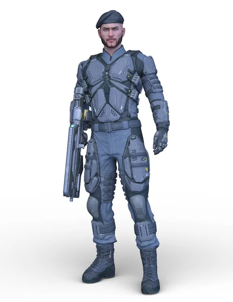 3D cg işleme savaşçı