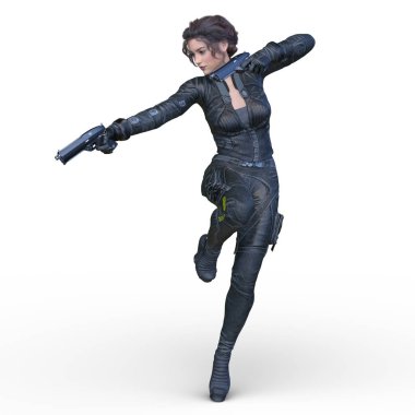 3D cg işleme kahraman