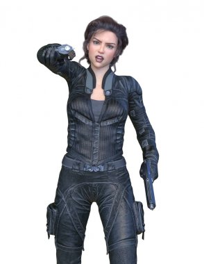 3D cg işleme kahraman