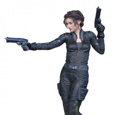 3D cg işleme kahraman