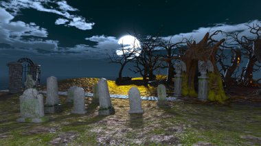 Cadılar Bayramı 3d Cg render