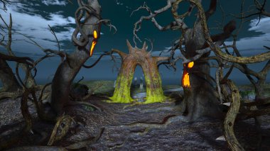 Cadılar Bayramı 3d Cg render