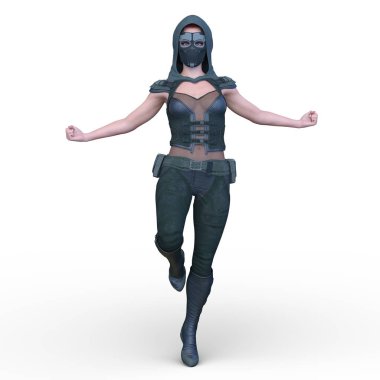 asker 3D cg render