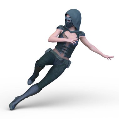 asker 3D cg render