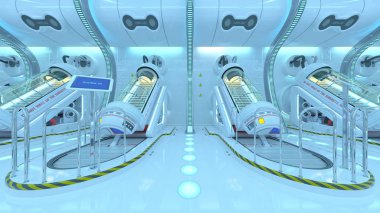 teknoloji alanı 3D CG render