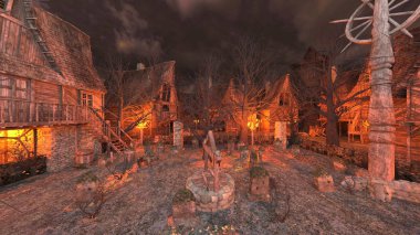 Köyün 3d Cg render