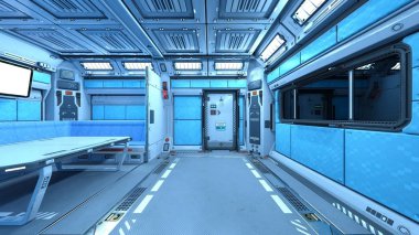 teknoloji alanı 3D CG render