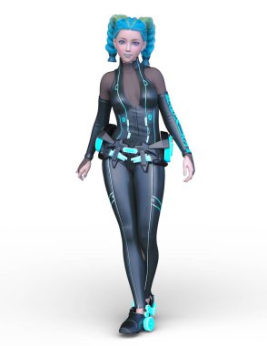 3D cg işleme kahraman 