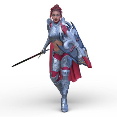 3D cg işleme seksi savaşçı