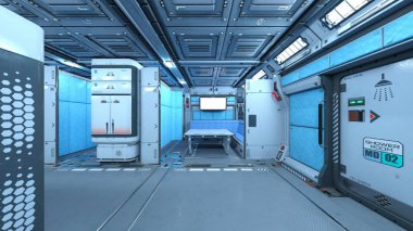 teknoloji alanı 3D CG render