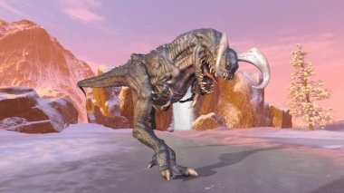 Dinozor 3d Cg render