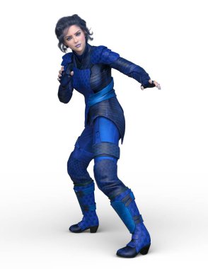 3D cg işleme kahraman 