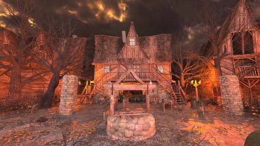 Köyün 3d Cg render