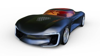 Spor araba 3d cg render