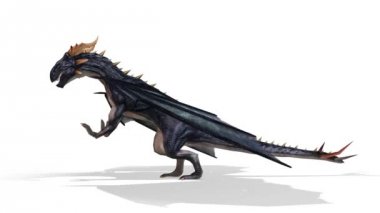 Uçan Ejderha 3D cg render