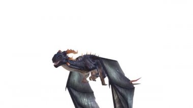 Uçan Ejderha 3D cg render