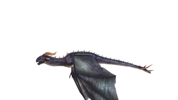 3D rendu 3D de Dragon Volant 