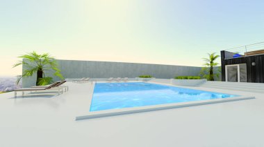 3D cg işleme ikamet 