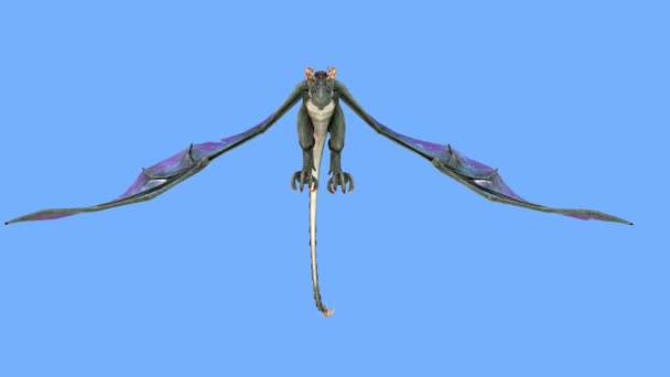 3D rendu 3D de Dragon Volant 