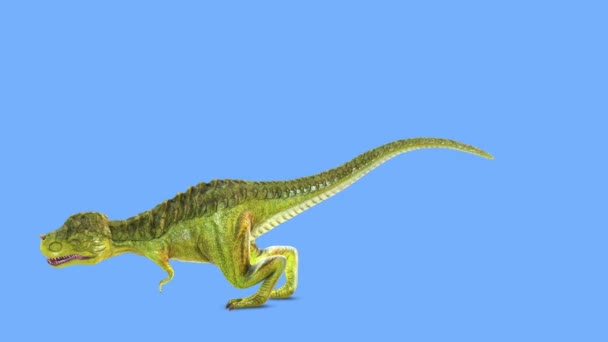 Renderização Dinossauro — Vídeo de Stock