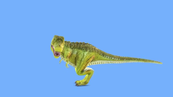 Dinozor Render — Stok video