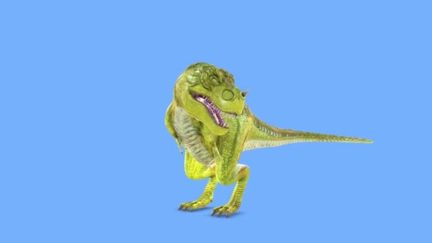 Renderização Dinossauro — Vídeo de Stock