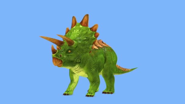 Renderizado Dinosaurios — Vídeos de Stock