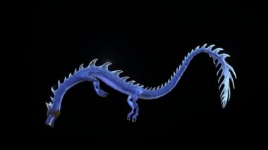 Uçan Ejderha 3D cg render