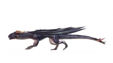 Uçan Ejderha 3D cg render