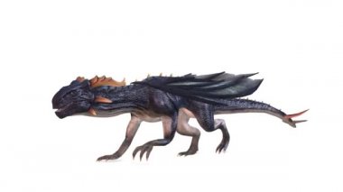 Uçan Ejderha 3D cg render