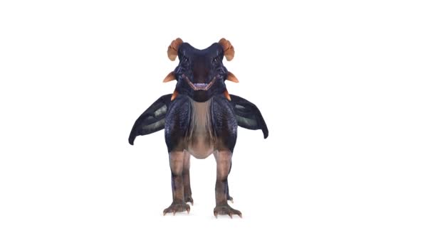 3D rendu 3D de Dragon Volant 