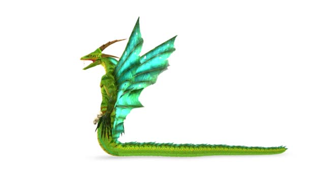 3D rendu 3D du monstre 