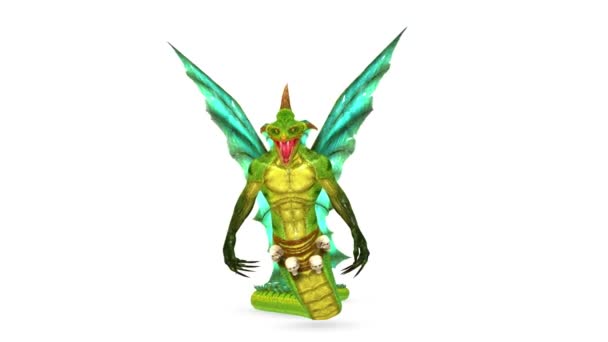 3D rendu 3D du monstre 