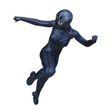 cyber kadının 3D cg işleme