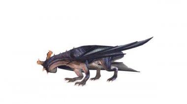 Uçan Ejderha 3D cg render