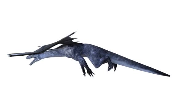 3D rendu 3D de Dragon Volant 