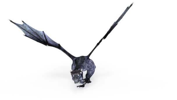 3D rendu 3D de Dragon Volant 