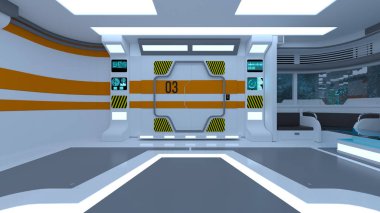 teknoloji alanı 3D CG render